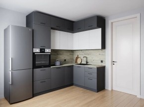 Кухонный гарнитур Меренга 2200*1700 (Стол. 38мм) в Игриме - igrim.mebel24.online | фото 1