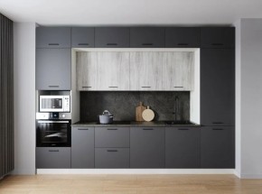 Кухонный гарнитур Санторини 3400 (Стол. 26мм) в Игриме - igrim.mebel24.online | фото 1