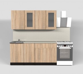 Кухонный гарнитур Симона демо 1700 (Венга/Дуб Сонома) в Игриме - igrim.mebel24.online | фото 7