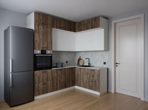 Кухонный гарнитур Старое Дерево 2200*1700 (Стол. 26мм) в Игриме - igrim.mebel24.online | фото 1
