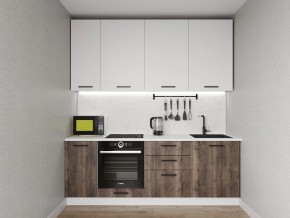 Кухонный гарнитур Старое Дерево 2200 h950 (Стол. 26мм) в Игриме - igrim.mebel24.online | фото 1