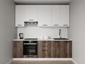 Кухонный гарнитур Старое Дерево 2400 h950 (Стол. 38мм) в Игриме - igrim.mebel24.online | фото 1