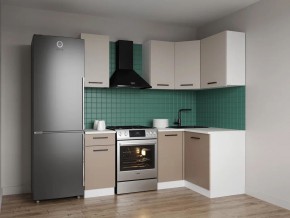 Кухонный гарнитур угловой Каппучино 2000*1200 (Стол. 38мм) в Игриме - igrim.mebel24.online | фото