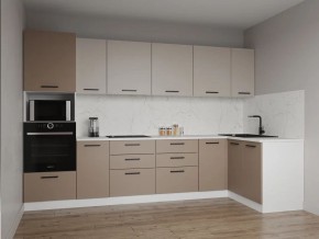 Кухонный гарнитур угловой Каппучино 3200*1400 (Стол.38мм) в Игриме - igrim.mebel24.online | фото 1