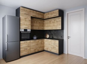 Кухонный гарнитур угловой Крафт 2200*1700 (Стол. 26мм) в Игриме - igrim.mebel24.online | фото