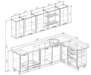 Кухонный гарнитур угловой Лофт 2600х1600 (Стол. 38мм) в Игриме - igrim.mebel24.online | фото 2