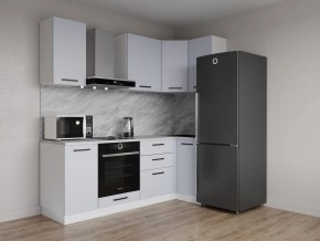 Кухонный гарнитур угловой Смоки 2200*1000 (Стол. 38 мм) в Игриме - igrim.mebel24.online | фото 1