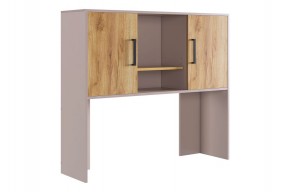 ЛАЙТ 2 Надстройка стола компьютерного (1200) кашемир в Игриме - igrim.mebel24.online | фото