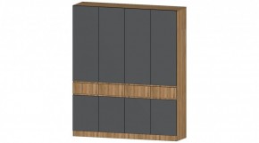 ЛЕНОРА Шкаф 4х створчатый (графит) в Игриме - igrim.mebel24.online | фото