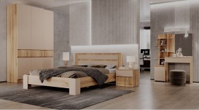 ЛЕНОРА Спальный гарнитур (модульный) кашемир в Игриме - igrim.mebel24.online | фото