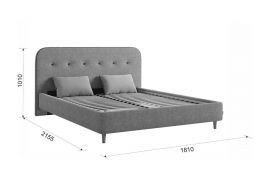 ЛЕО Кровать с основанием 1600 в Игриме - igrim.mebel24.online | фото 2