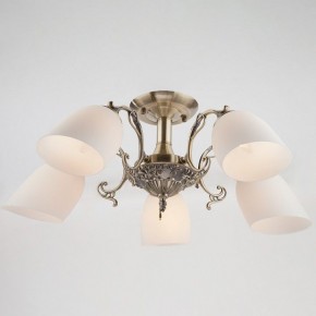 Люстра на штанге Eurosvet Ariele 22010/5 античная бронза в Игриме - igrim.mebel24.online | фото 2