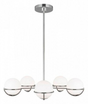Люстра на штанге Feiss Apollo FE-APOLLO5-PN в Игриме - igrim.mebel24.online | фото