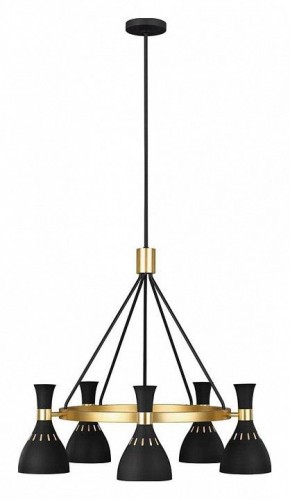 Люстра на штанге Feiss Joan FE-JOAN5-MB в Игриме - igrim.mebel24.online | фото