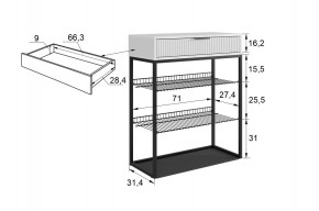 МЕБЕЛЬСОН К1 Прихожая в Игриме - igrim.mebel24.online | фото 6