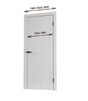 Межкомнатная дверь Bolivar Каньон браун (комплект) 700 в Игриме - igrim.mebel24.online | фото