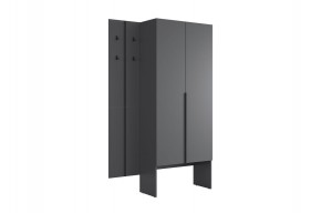 МЕРСИ Прихожая (модульная) графит в Игриме - igrim.mebel24.online | фото 6