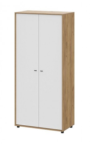 МИЛАН Шкаф двухстворчатый (Белый матовый) в Игриме - igrim.mebel24.online | фото