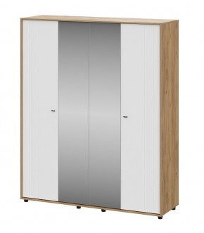 МИЛАН Спальня (Дуб Золотой/Белый матовый) в Игриме - igrim.mebel24.online | фото 41