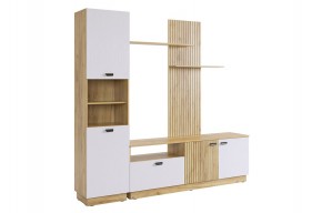 МОДИ К1 Гостиная (белое дерево) в Игриме - igrim.mebel24.online | фото 6