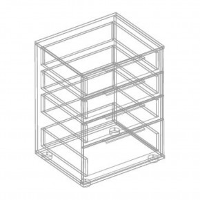 МОНИКА Комод с 4 ящиками в Игриме - igrim.mebel24.online | фото 3