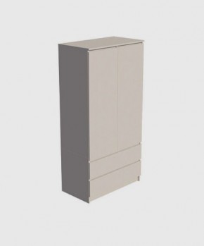 МОРИ МШ 900.1 Шкаф с 2-мя дв. и 2-мя ящ. (Сатин) в Игриме - igrim.mebel24.online | фото 2