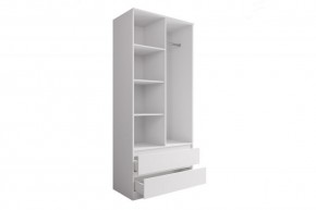 МОРИ МШ 900.2 Шкаф с 2мя дв и 2мя ящ. (белый) в Игриме - igrim.mebel24.online | фото 3