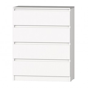 МС "Хилтон" Комод №1 800 (4 ящ.) белый текстурный в Игриме - igrim.mebel24.online | фото 2