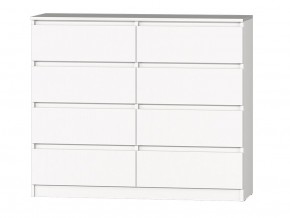 МС "Хилтон" Комод №3 1200 (8 ящ.) белый текстурный в Игриме - igrim.mebel24.online | фото 2