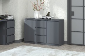МС "Хилтон" Комод №4 1200 (графит) в Игриме - igrim.mebel24.online | фото