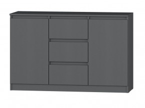 МС "Хилтон" Комод №4 1200 (графит) в Игриме - igrim.mebel24.online | фото 2