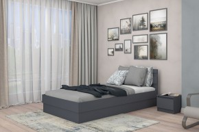 МС "Хилтон" Кровать 1,2 (графит) в Игриме - igrim.mebel24.online | фото