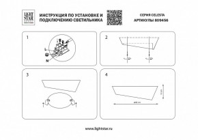 Накладной светильник Lightstar Celesta 809456 в Игриме - igrim.mebel24.online | фото 4