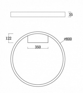 Накладной светильник Maytoni Rim MOD058CL-L50B4K в Игриме - igrim.mebel24.online | фото 4