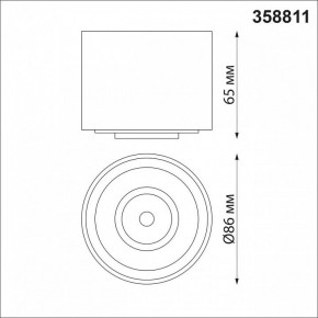 Накладной светильник Novotech Gesso 358811 в Игриме - igrim.mebel24.online | фото 7