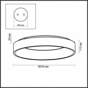 Накладной светильник Odeon Light Sole 4062/50CL в Игриме - igrim.mebel24.online | фото 5