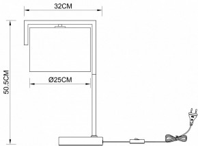 Настольная лампа декоративная Arte Lamp Aperol A5031LT-1PB в Игриме - igrim.mebel24.online | фото 3