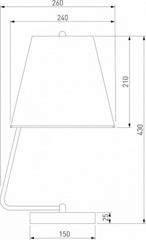 Настольная лампа декоративная Eurosvet Amaretto 01165/1 хром в Игриме - igrim.mebel24.online | фото 2