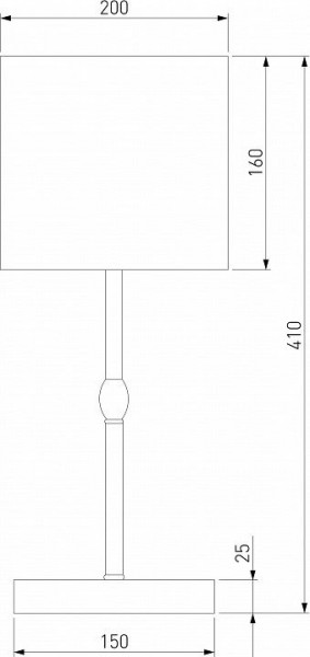 Настольная лампа декоративная Eurosvet Notturno 01162/1 латунь в Игриме - igrim.mebel24.online | фото 2