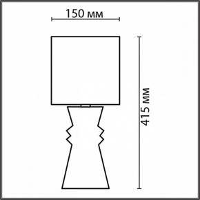 Настольная лампа декоративная Lumion Segi 8131/1Т в Игриме - igrim.mebel24.online | фото 4