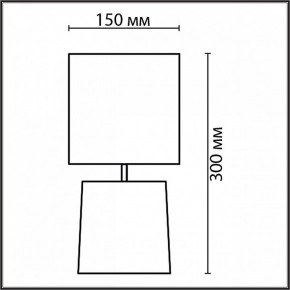 Настольная лампа декоративная Lumion Tanita 8158/1Т в Игриме - igrim.mebel24.online | фото 4