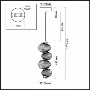 Настольная лампа декоративная Odeon Light Bruco 5096/17L в Игриме - igrim.mebel24.online | фото 5