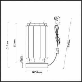 Настольная лампа декоративная Odeon Light Jam 5408/10TL в Игриме - igrim.mebel24.online | фото 4