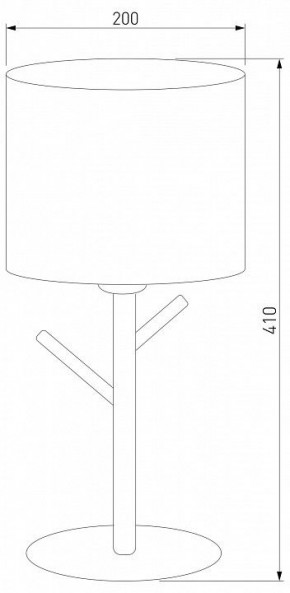 Настольная лампа декоративная TK Lighting Albero 5571 Albero White в Игриме - igrim.mebel24.online | фото 2