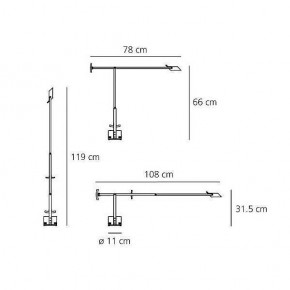 Настольная лампа офисная Artemide  A009210 в Игриме - igrim.mebel24.online | фото 7