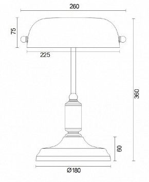 Настольная лампа офисная Maytoni Kiwi Z153-TL-01-BS в Игриме - igrim.mebel24.online | фото 2