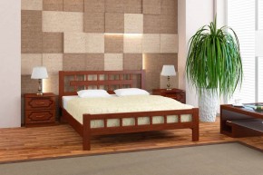 НАТАЛИ-5 Кровать из массива (Орех) в Игриме - igrim.mebel24.online | фото