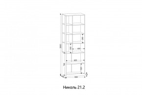 НИКОЛЬ 21.2 Стеллаж в Игриме - igrim.mebel24.online | фото 2