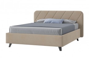 НИКОЛЬ Кровать с ПМ 1200 (бежевый) в Игриме - igrim.mebel24.online | фото