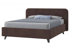 НИКОЛЬ Кровать с ПМ 1600 (шоколад) в Игриме - igrim.mebel24.online | фото